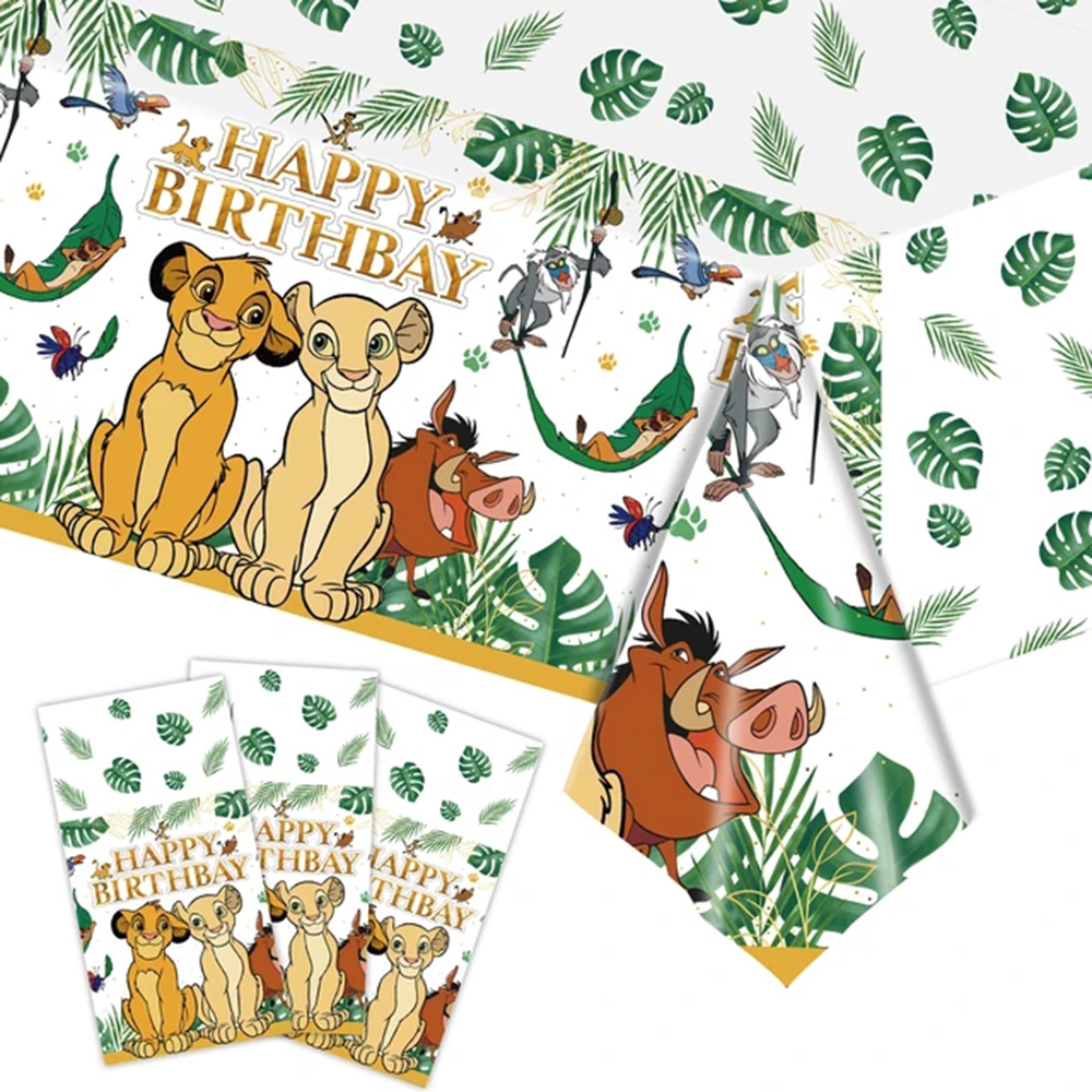 Simba Lion King Tablecloth Bir - Table Cloth Disposable reseña y precio