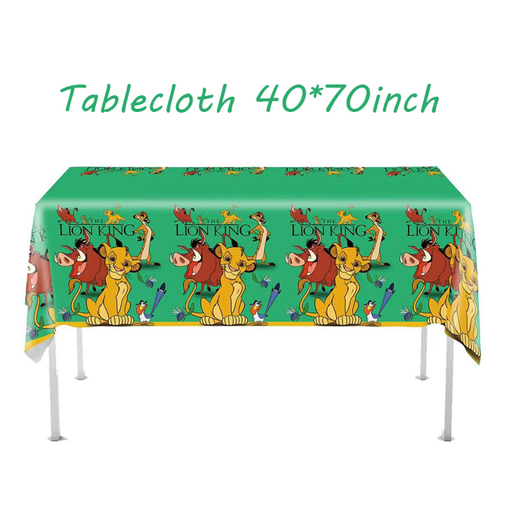 Simba Lion King Tablecloth Bir - Table Cloth Disposable reseña y precio