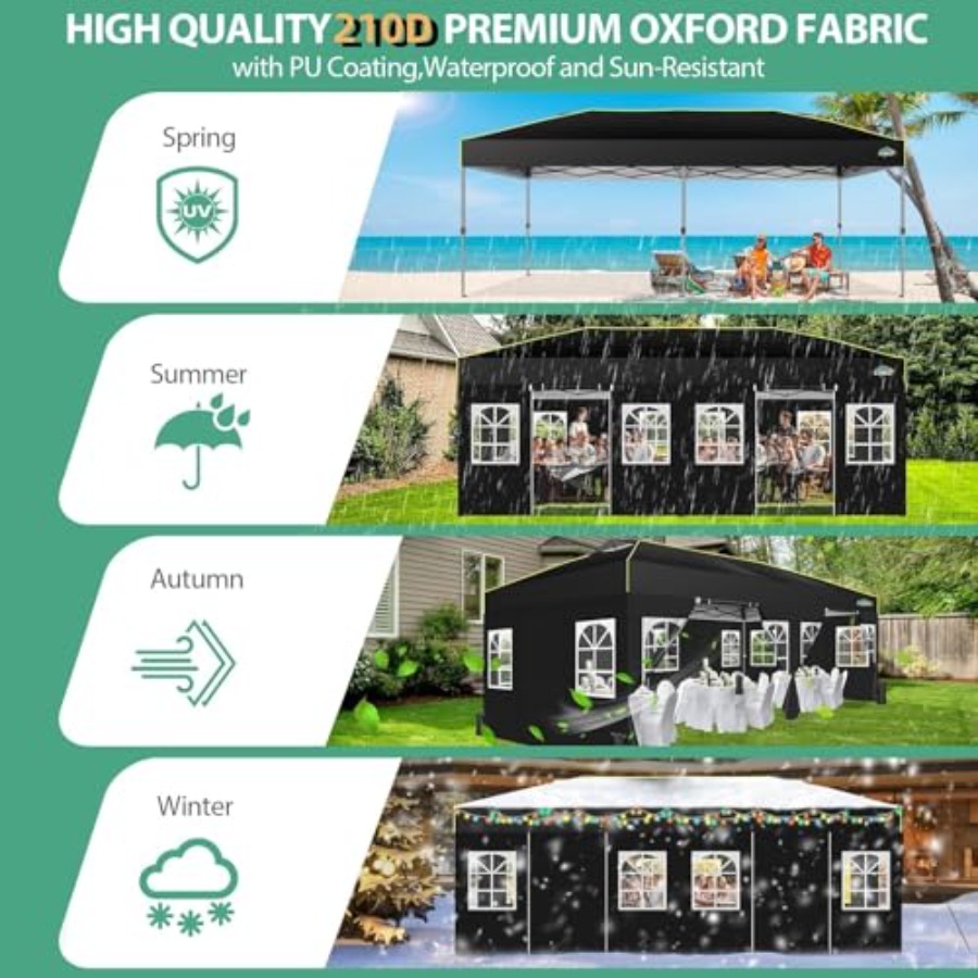 Outdoor event shelter with wat - Event & Party Supply Photos reseña y precio