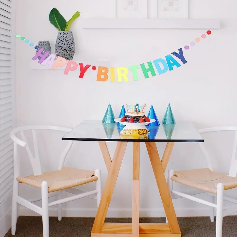 Adult,Kids,Girl,Women Happy Fo - Party Banner Gold reseña y precio